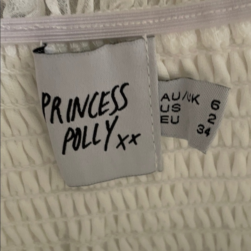 Princess Polly Baylee dress in white - Picture 3 of 5